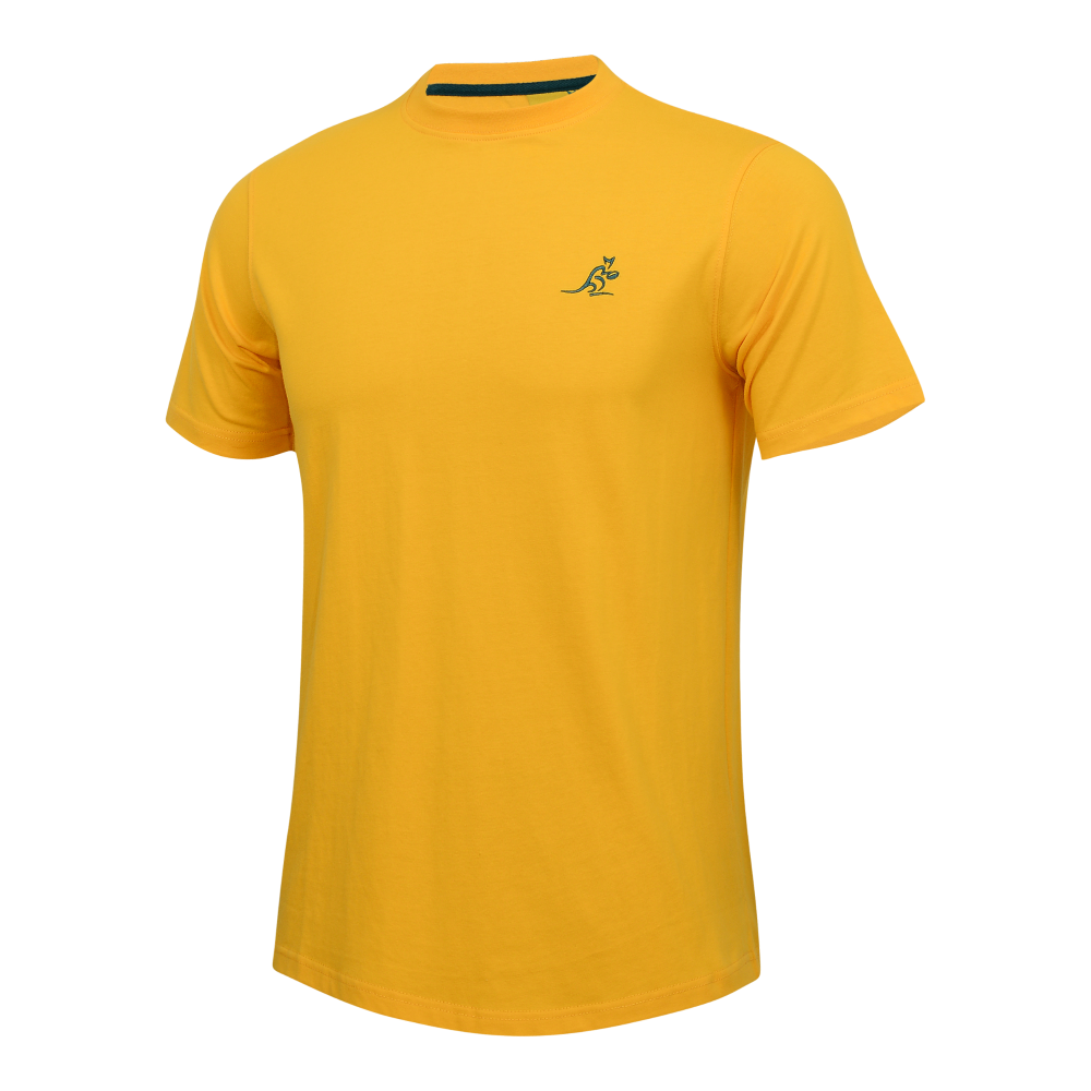 Wallabies Gold Cotton Tee