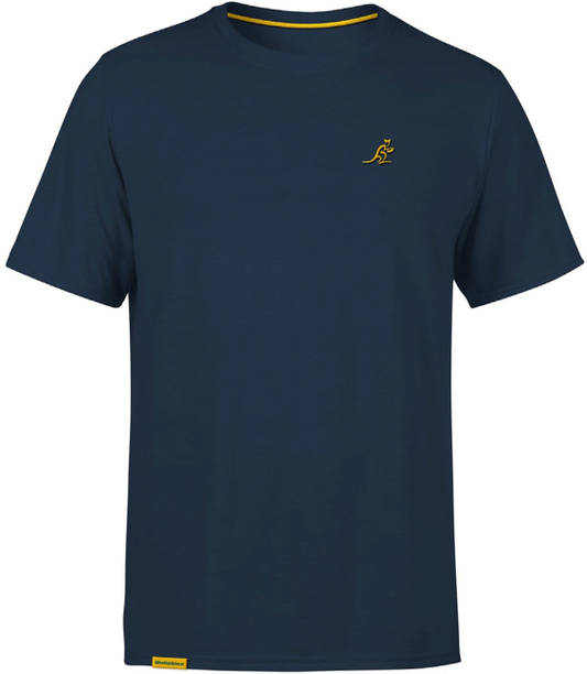 Wallabies Navy Cotton Tee