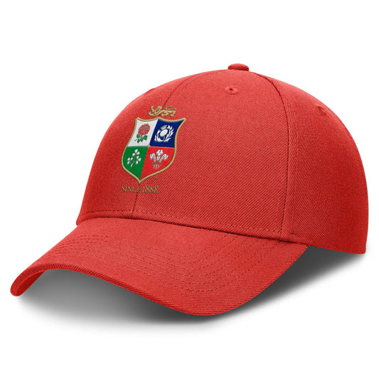 British & Irish Lions Tour Crest Cap 25 - red