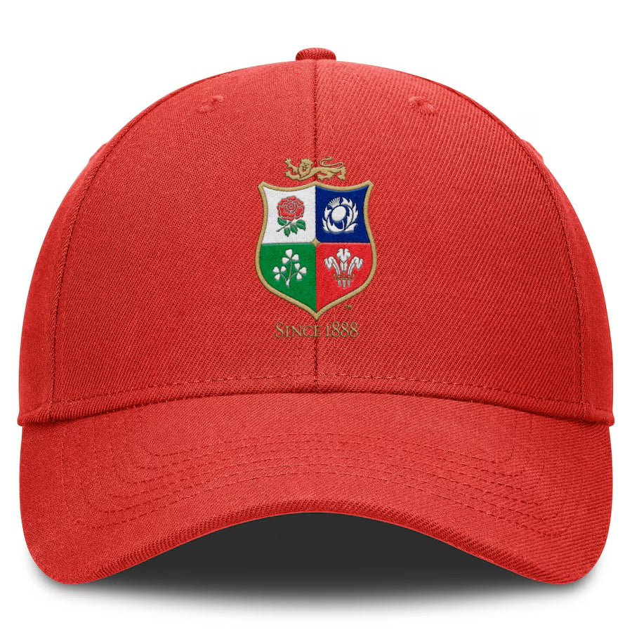 British & Irish Lions Tour Crest Cap 25 - red