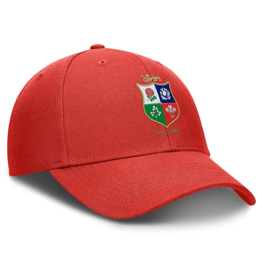 British & Irish Lions Tour Crest Cap 25 - red