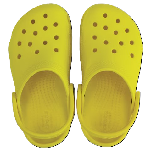 Classic Clog Toddlers - lemon