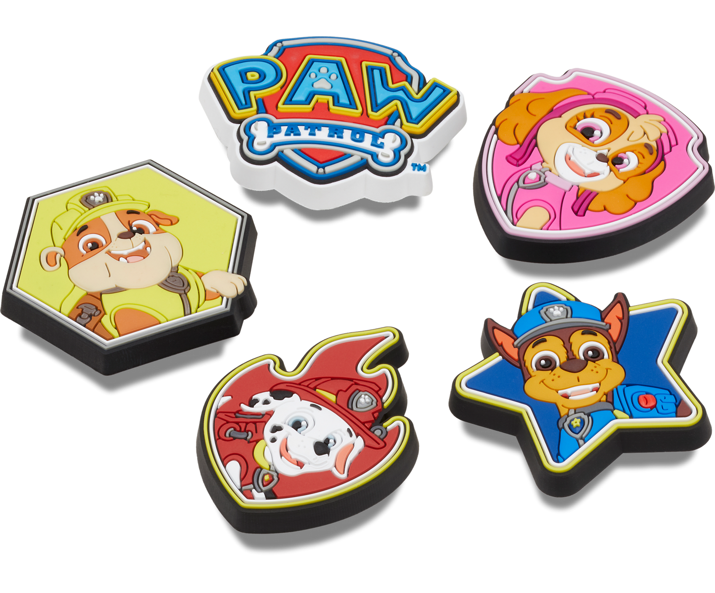 Jibbitz Paw Patrol - 5 pack