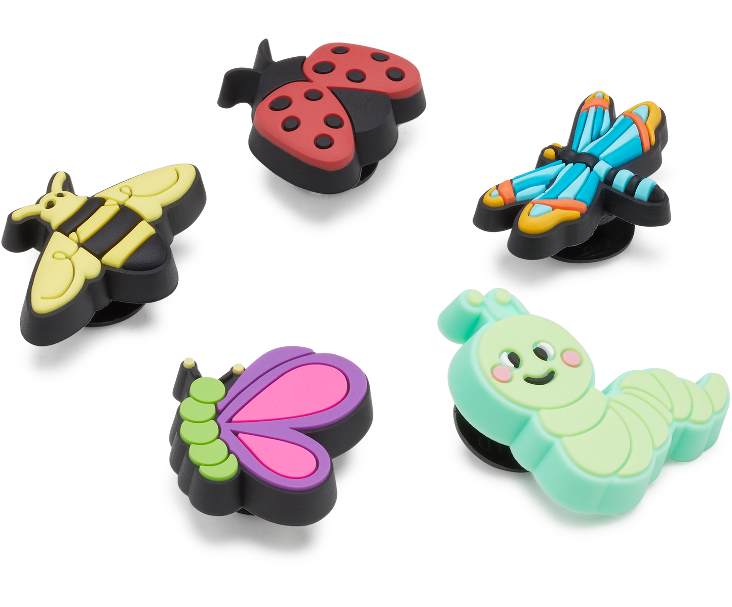 Jibbitz Cutesy Bug - 5 pack