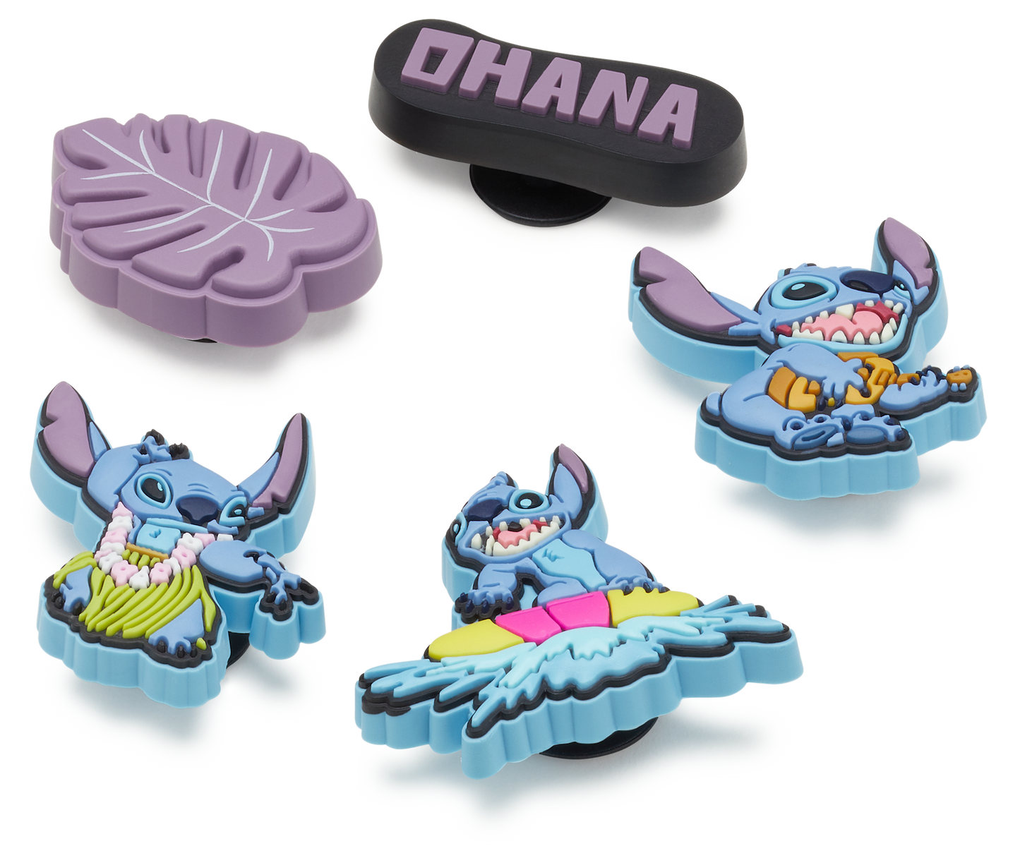 Jibbitz Stitch Tropical - 5 pack