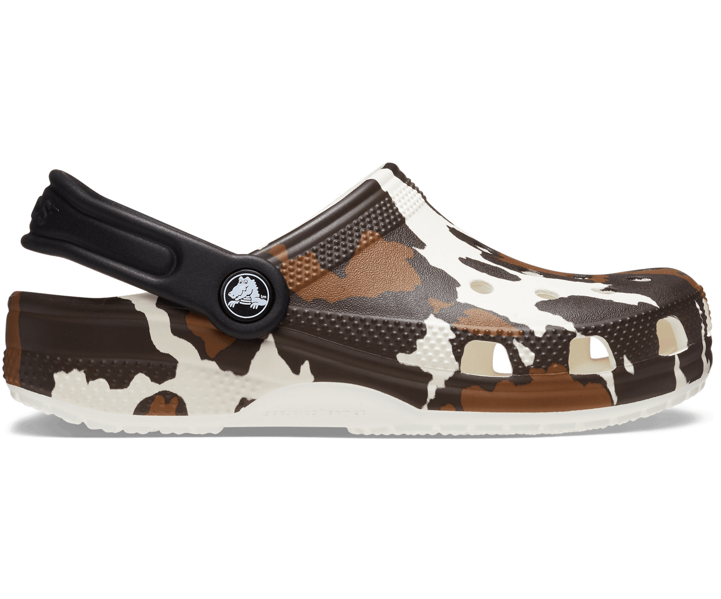 Classic Cow Print Kids Clog