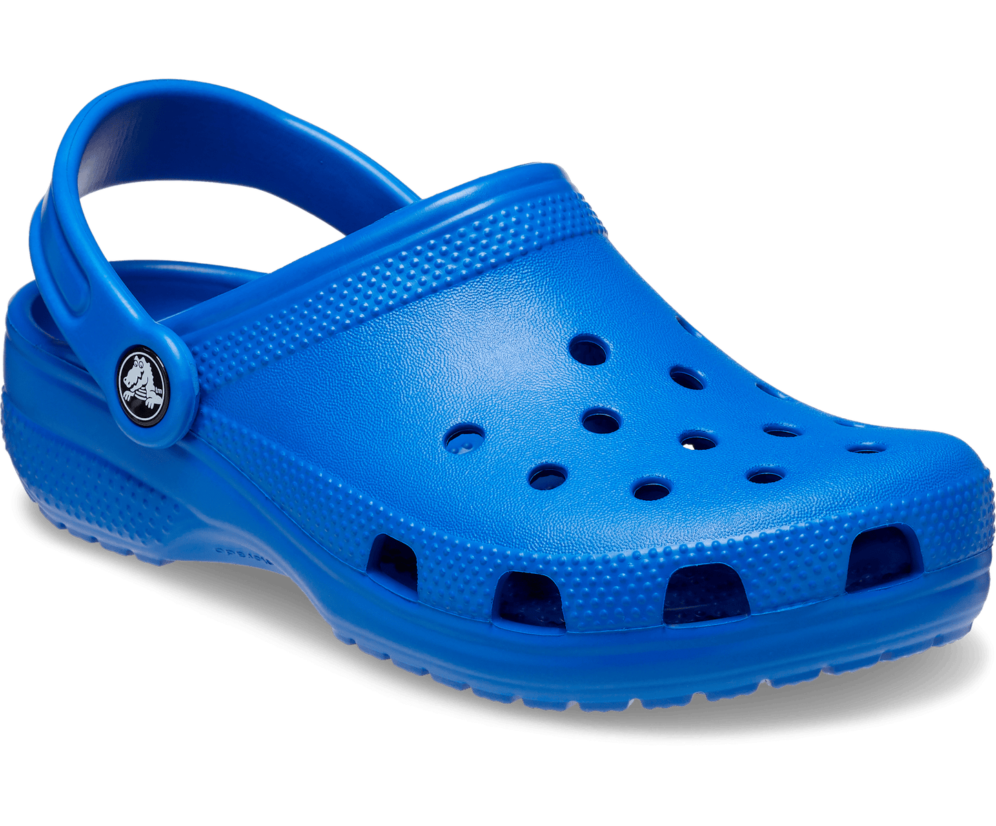 Classic Clog Kids - blue bolt