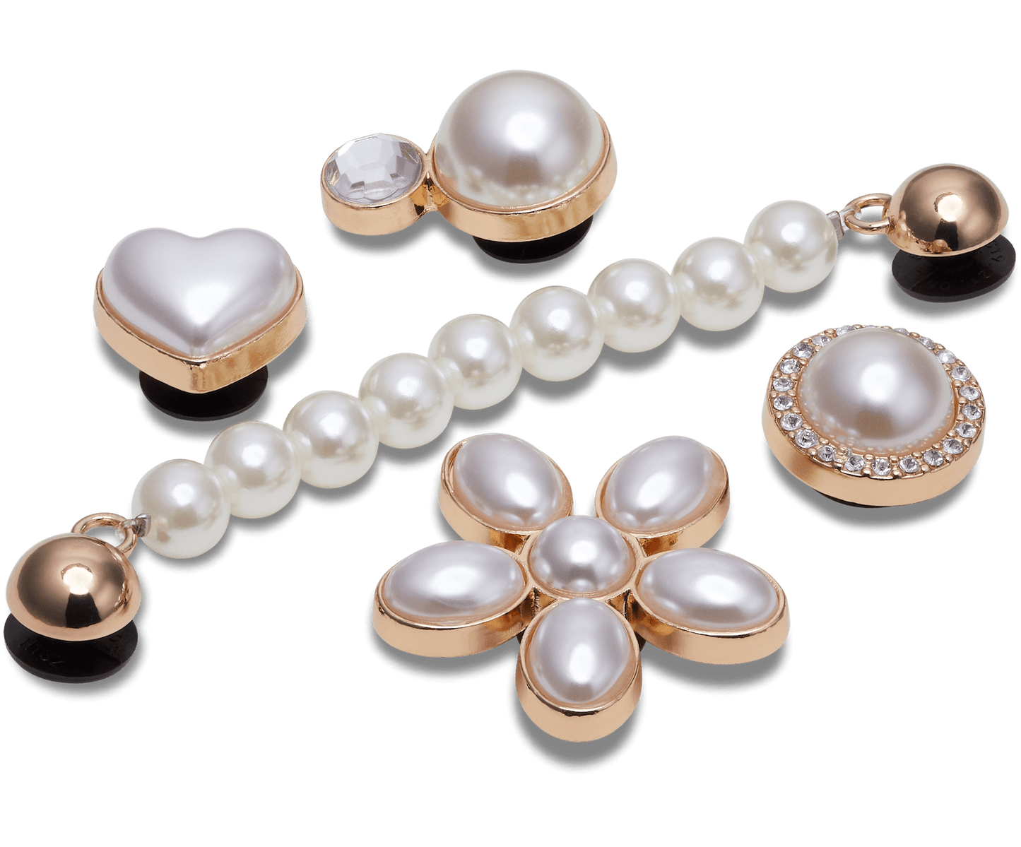 Jibbitz Dainty Pearl Jewelry - 5 pack