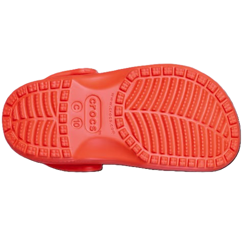 Classic Clog Toddlers - shocking orange
