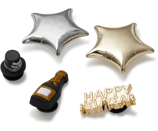 Jibbitz New Year's Eve Balloon 5 pack