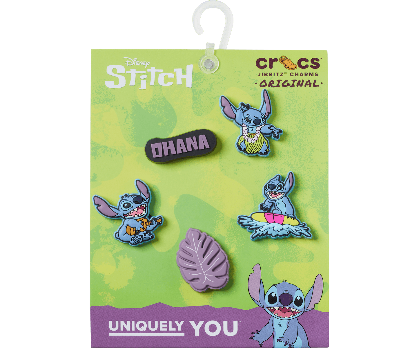 Jibbitz Stitch Tropical - 5 pack