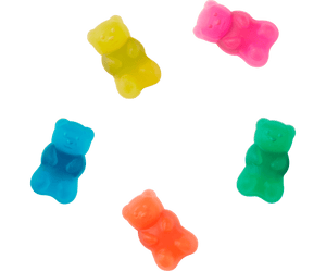 Jibbitz Candy Bear - 5 pack