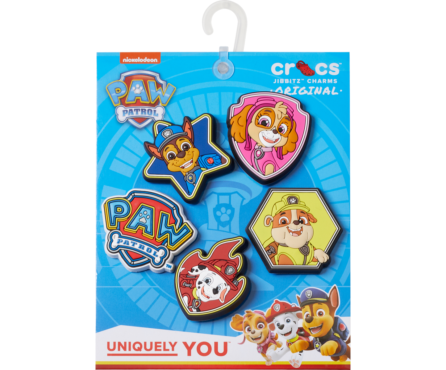 Jibbitz Paw Patrol - 5 pack