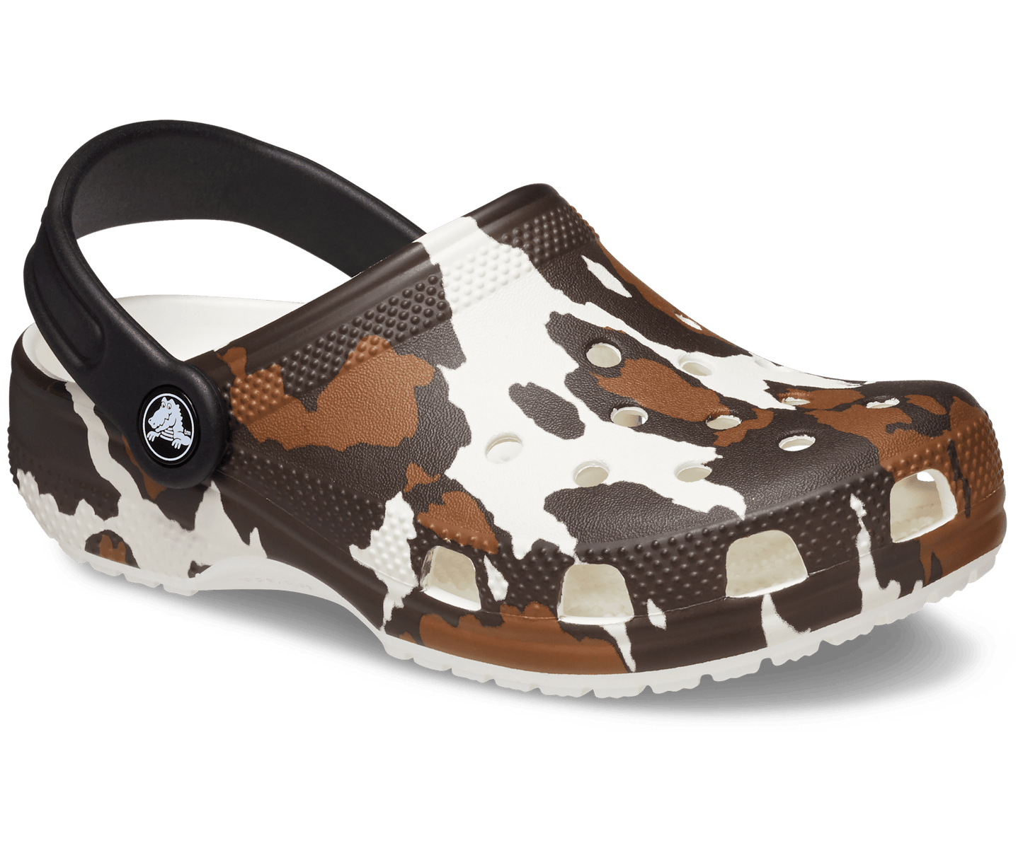 Classic Cow Print Kids Clog