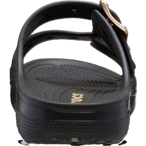 Saturday Metallic Buckle Sandal - black