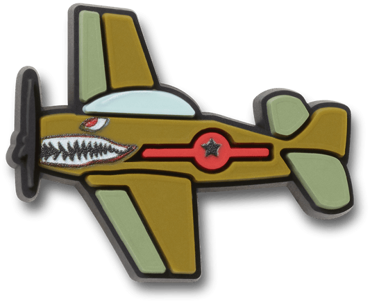 Jibbitz Fighter Plane