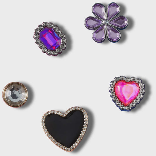 Jibbitz Bejeweled - 5 pack