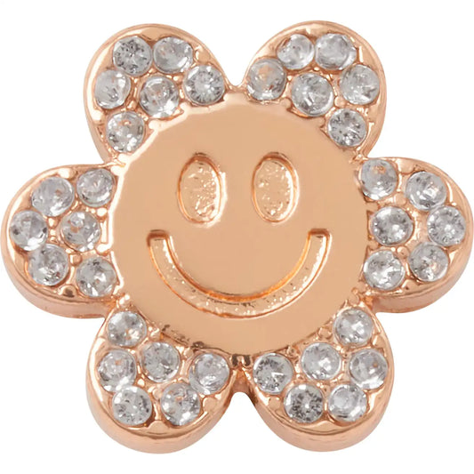 Jibbitz Diamond Face Flower