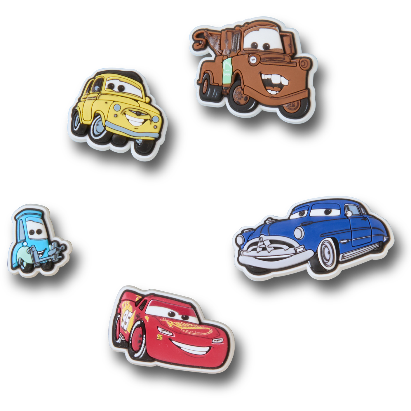 Jibbitz Pixar Cars - 5 pack