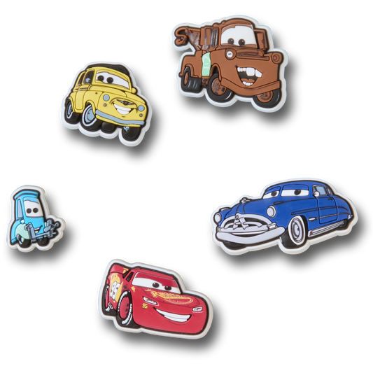 Jibbitz Pixar Cars - 5 pack