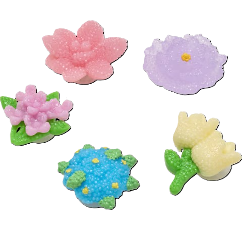 Jibbitz Beaded Flowers - 5 pack