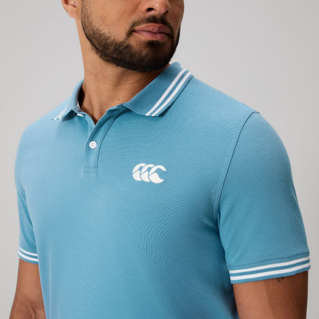 CCC Solid Dye Polo - provincial blue