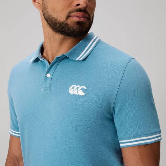 CCC Solid Dye Polo - provincial blue