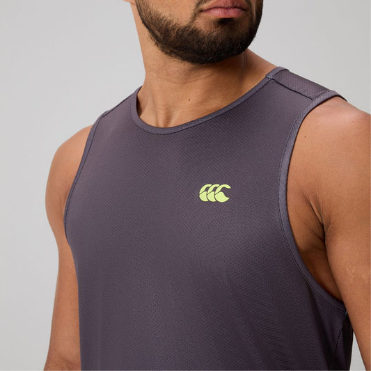 Tempo+ Singlet - blackened pearl