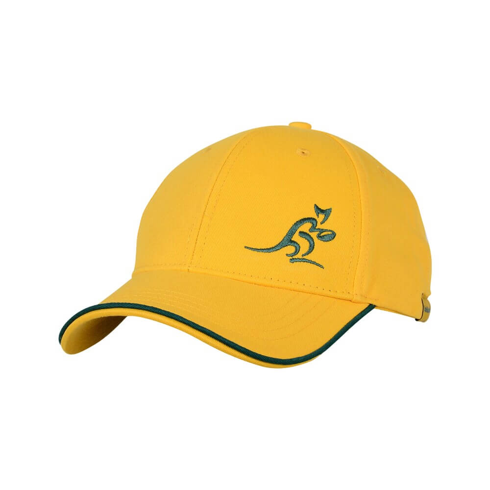 Wallabies Line Out Cap - gold