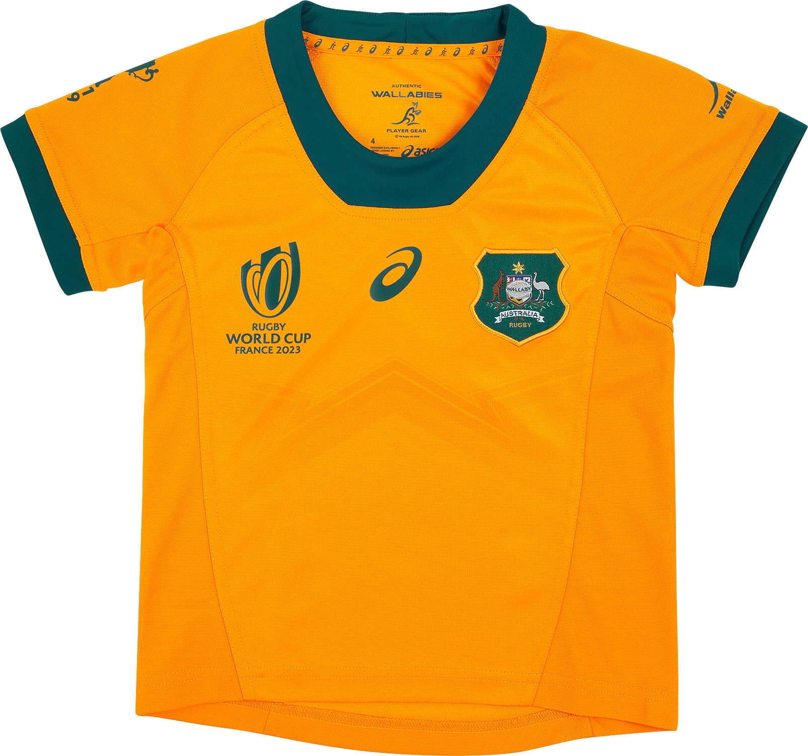 Wallabies RWC Rep Home Jersey Infant 2023 - The Rugby Shop Darwin