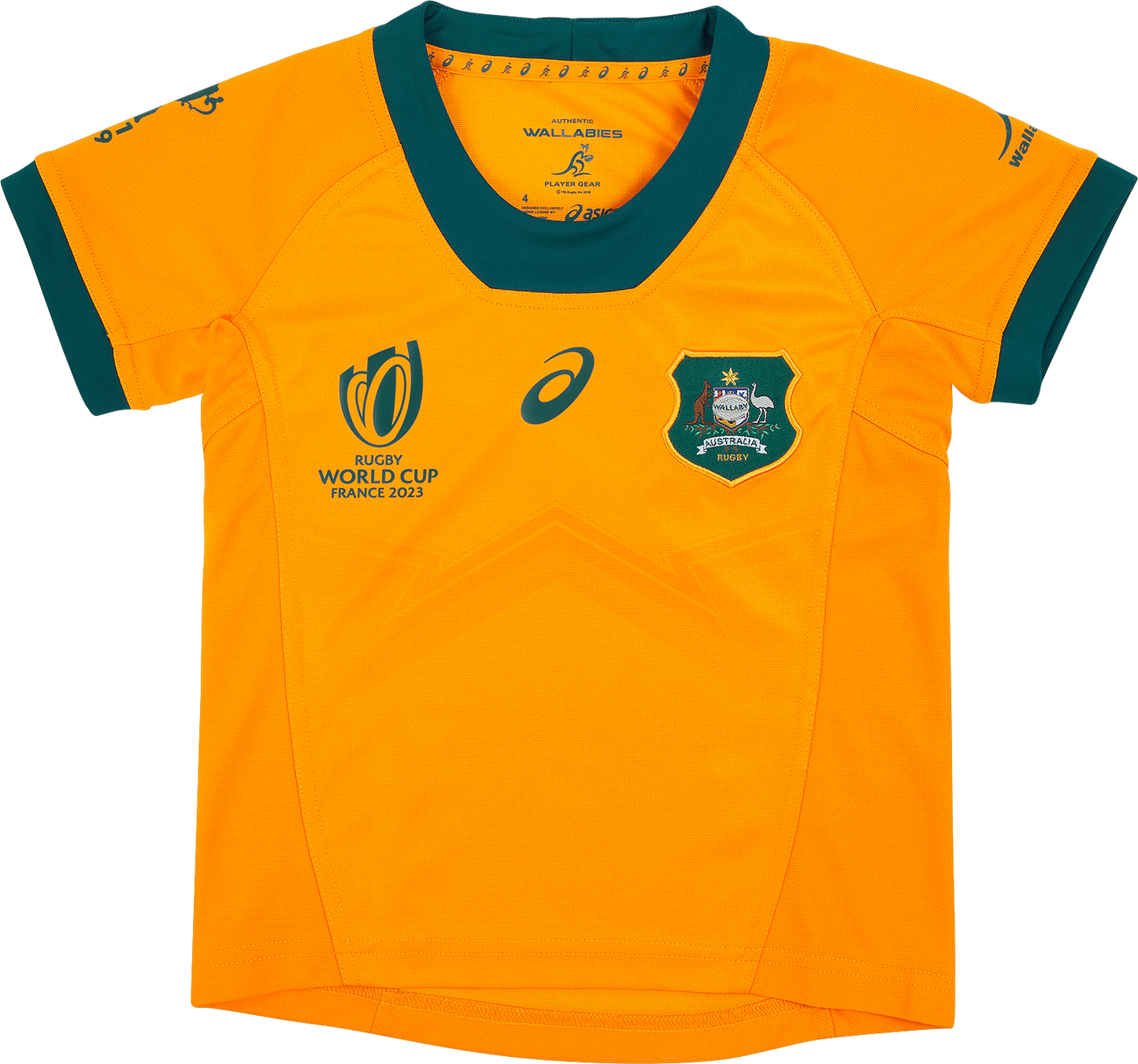 Wallabies RWC Rep Home Jersey Infant 2023 - The Rugby Shop Darwin