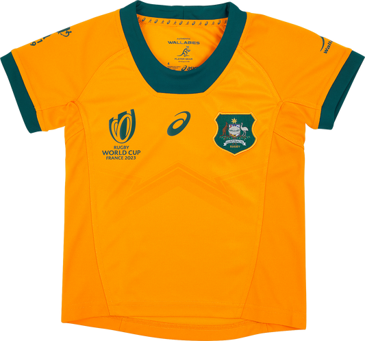 Wallabies RWC Rep Home Jersey Infant 2023 - The Rugby Shop Darwin