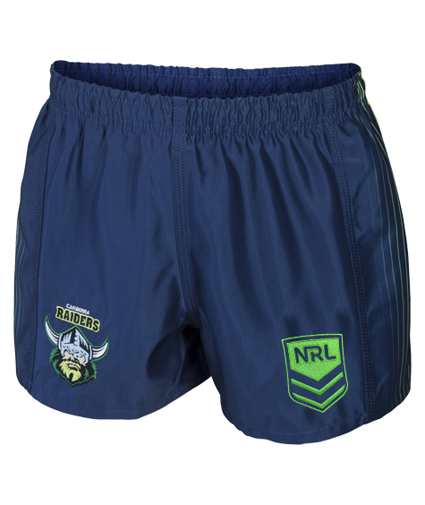 Raiders Supporter Shorts - The Rugby Shop Darwin