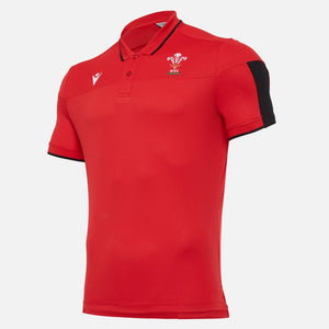 Wales Travel Player Polo - The Rugby Shop Darwin