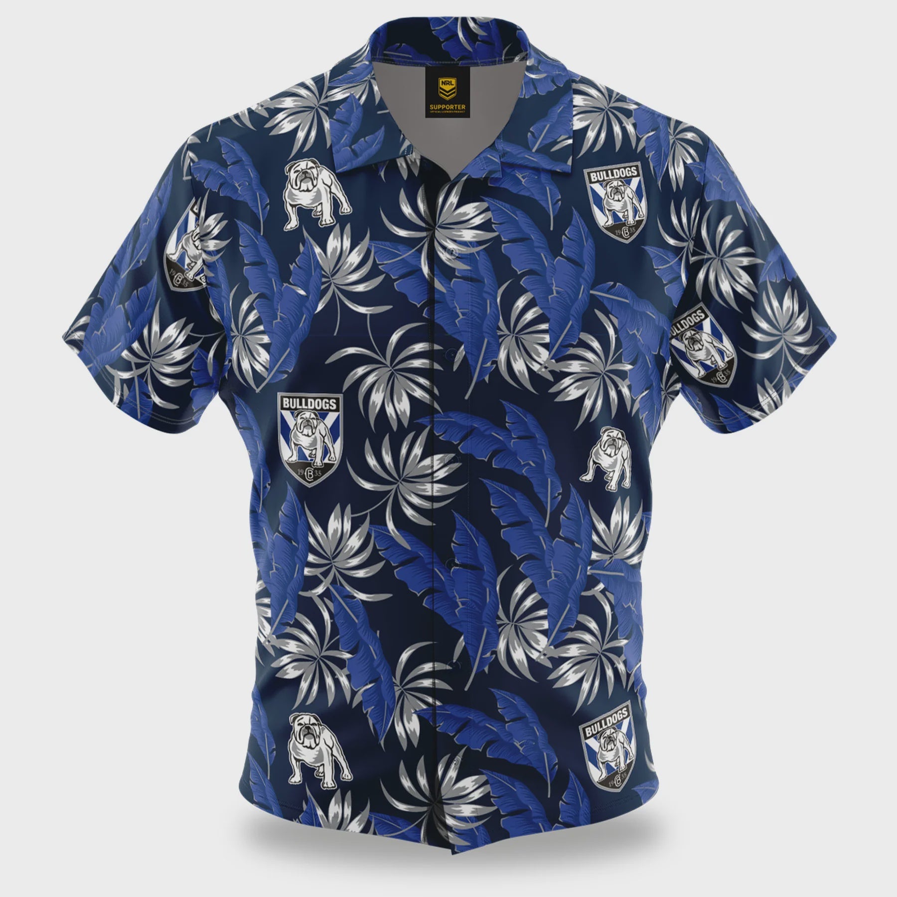 Bulldogs Paradise Hawaiian Shirt - The Rugby Shop Darwin