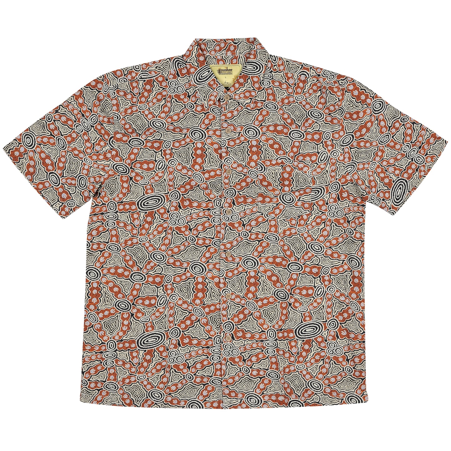 Bamboo Dreaming Shirt - Pikilyi Jurkurrpa - The Rugby Shop Darwin