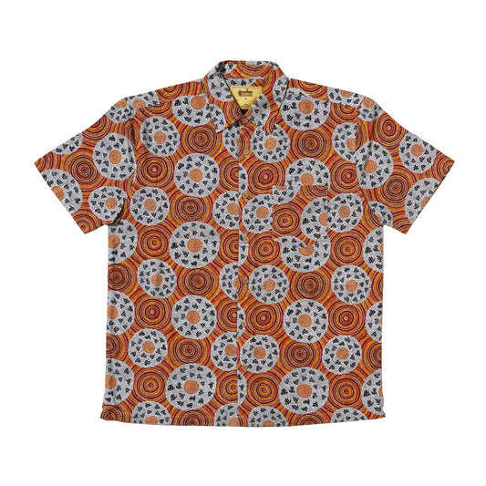 Bamboo Dreaming Shirt - Marlu Jukurrpa