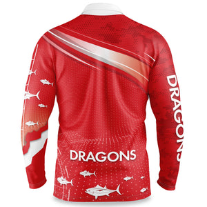 Dragons Fishfinder Fishing Shirt - The Rugby Shop Darwin