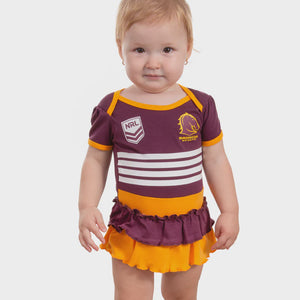 Broncos Girls Footysuit - The Rugby Shop Darwin