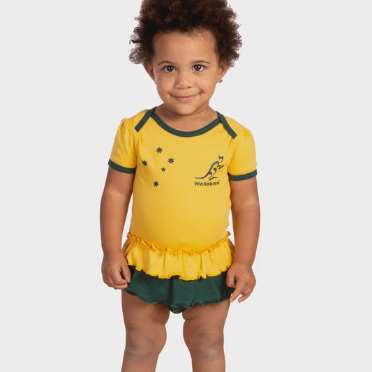 Wallabies Girls Footysuit - The Rugby Shop Darwin