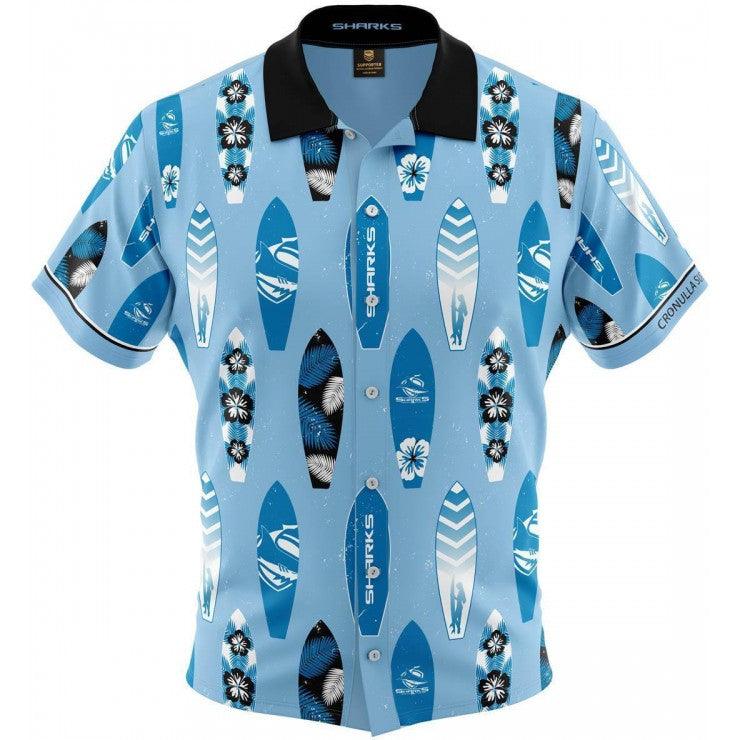 Sharks Hawaiian Shirt - The Rugby Shop Darwin