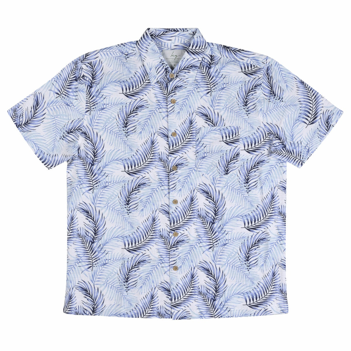 Bamboo Shirt - Blue Fern - The Rugby Shop Darwin