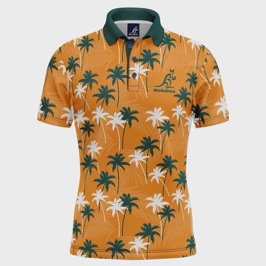 Wallabies 'Par-Tee' Golf Polo - The Rugby Shop Darwin