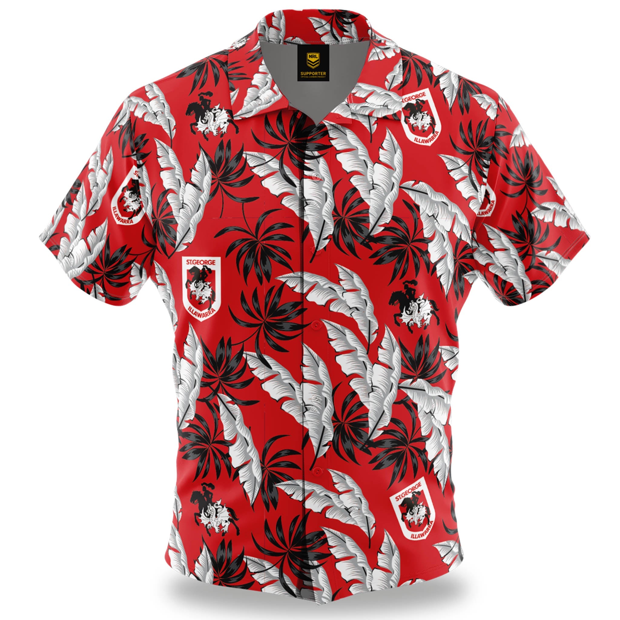 Dragons Paradise Hawaiian Shirt - The Rugby Shop Darwin
