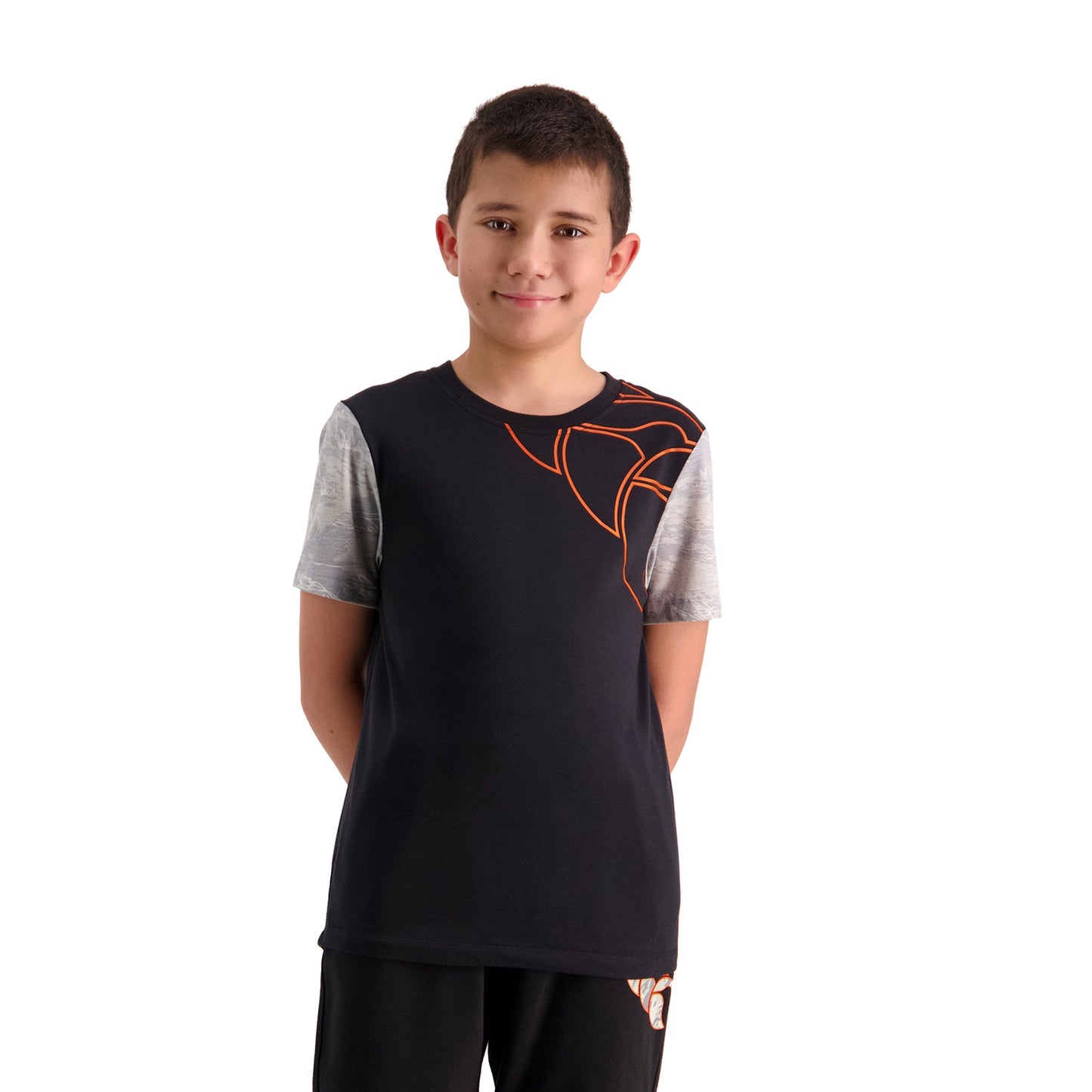 Militia Contrast Kids Tee H2 22 - The Rugby Shop Darwin