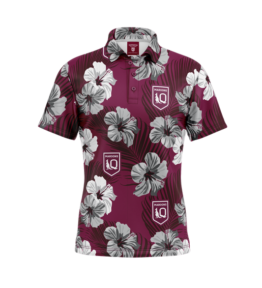 SOO QLD Aloha Golf Polo