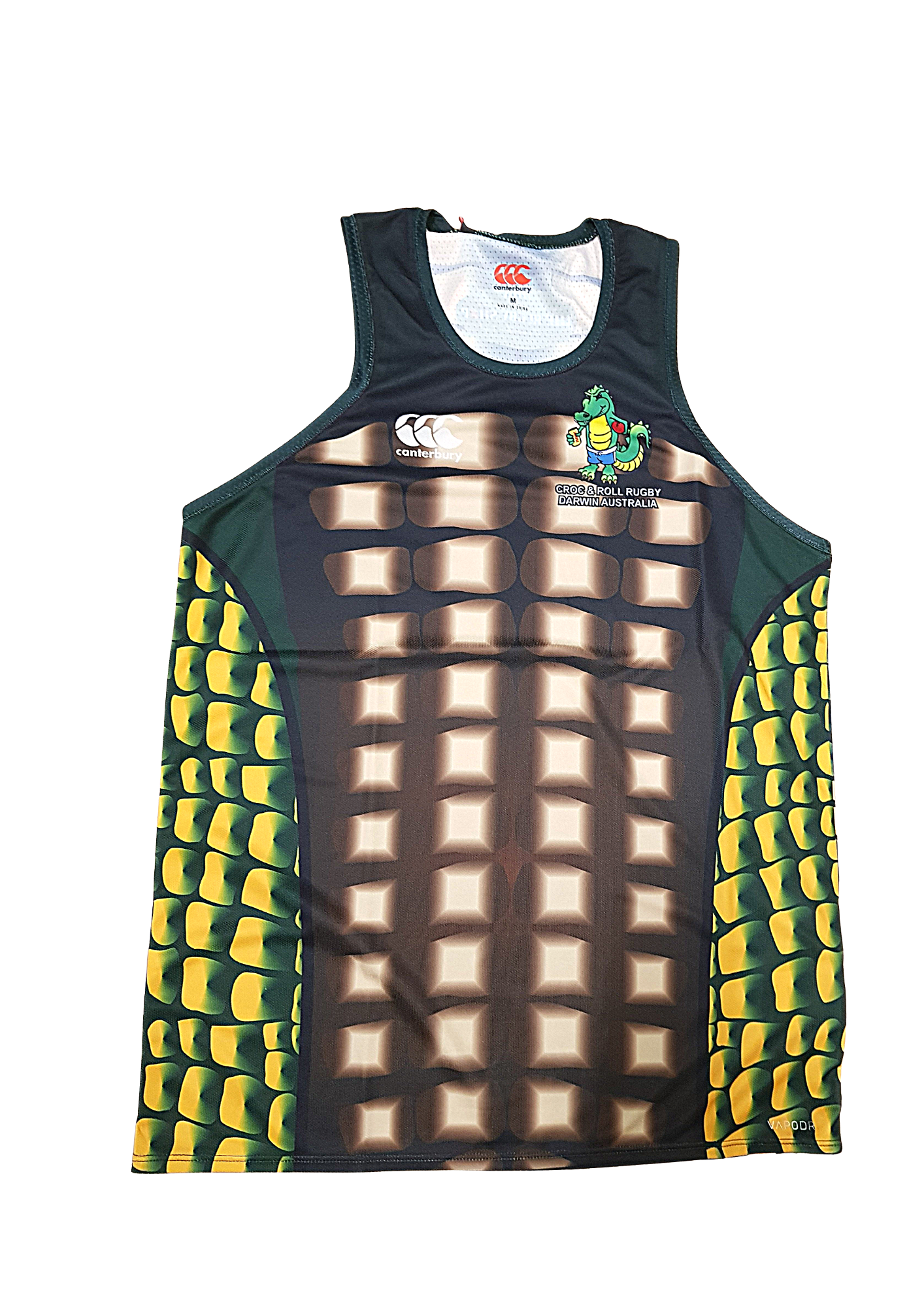 Croc & Roll Rugby Singlet - The Rugby Shop Darwin