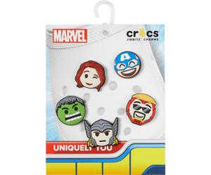 Jibbitz Avengers Emojis - 5 pack