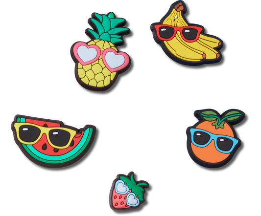 Jibbitz Cute Fruit with Sunnies 5 pack