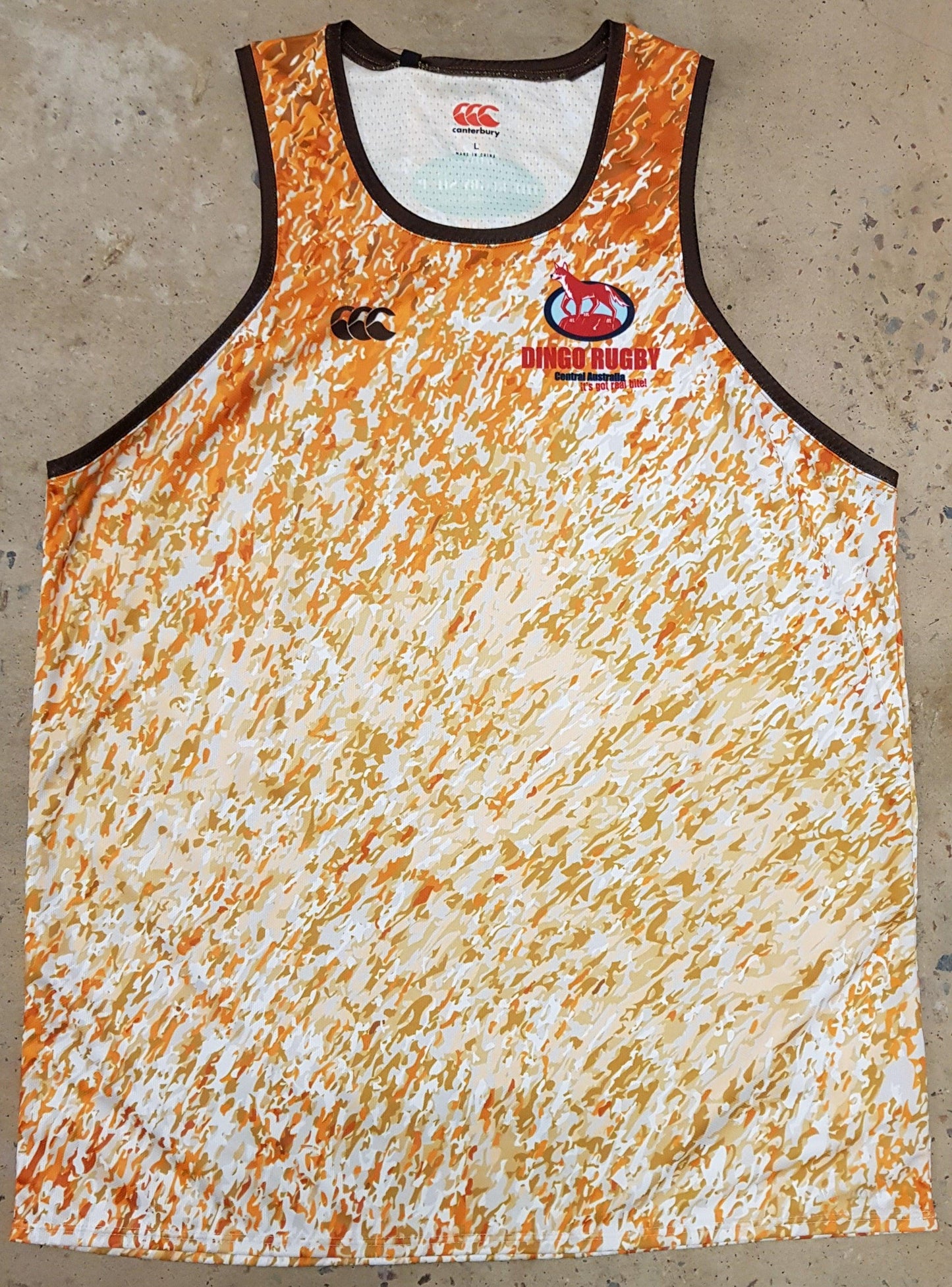 Dingo Singlet - The Rugby Shop Darwin